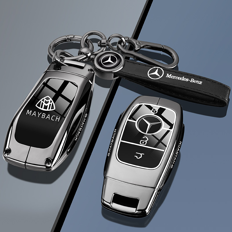 Θήκη κλειδιού από γνήσιο δέρμα για Maybach S-Class και μοντέλα Mercedes: S450L, S480, S500L, GLS, E300L, C260