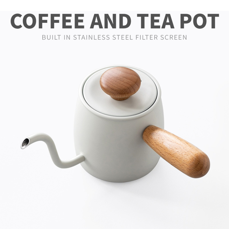 DG-560A Cana Mini Pour-Over pentru Cafea cu Filtru din Oțel Inoxidabil