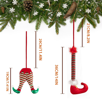 Ornament pentru bradul de Crăciun – picior de elf
