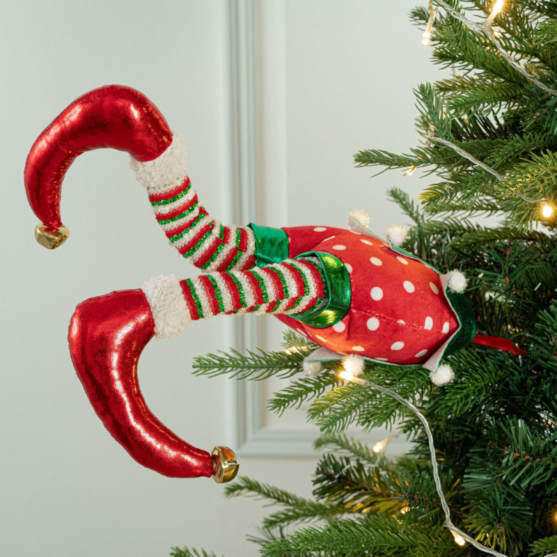 Ornament pentru bradul de Crăciun – picior de elf