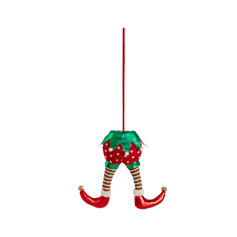 Ornament pentru bradul de Crăciun – picior de elf