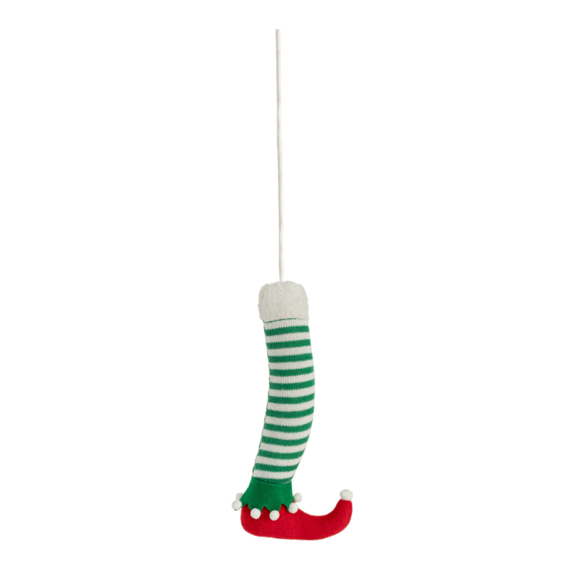 Ornament pentru bradul de Crăciun – picior de elf