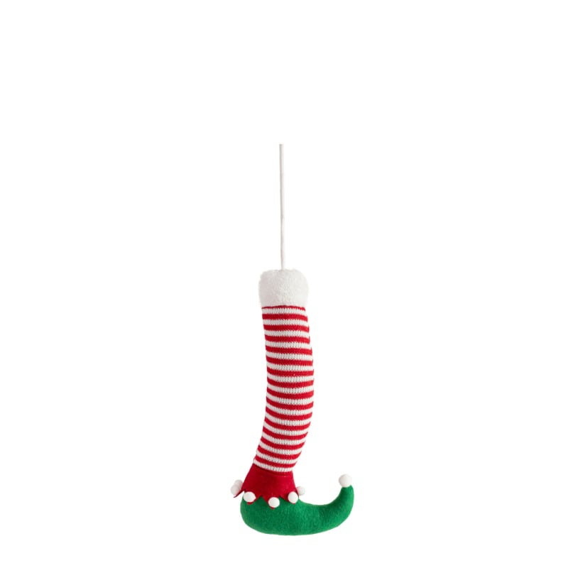 Ornament pentru bradul de Crăciun – picior de elf