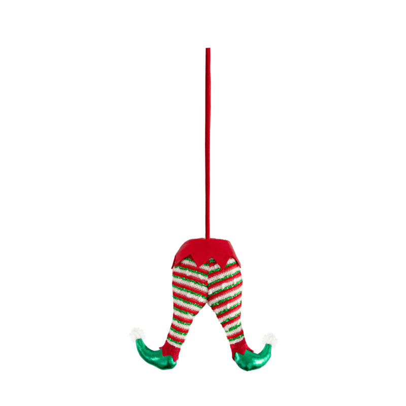 Ornament pentru bradul de Crăciun – picior de elf
