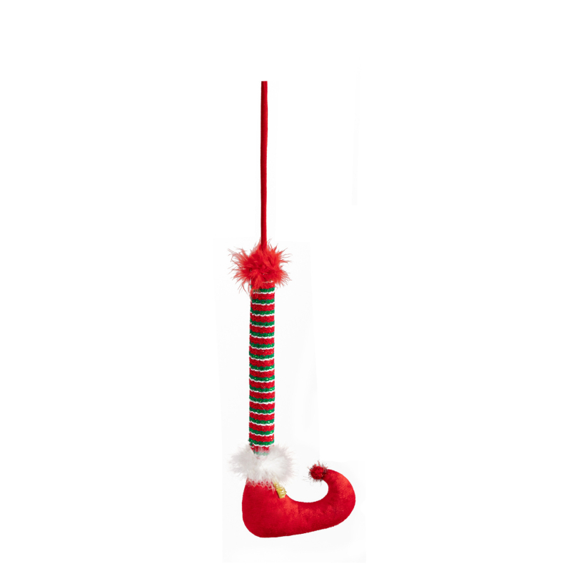 Ornament pentru bradul de Crăciun – picior de elf