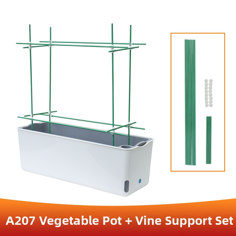 Ghiveci suspendat dreptunghiular pentru legume, pentru balcon, design lung pentru cultivarea legumelor