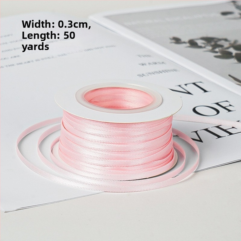 0,3 cm tenké stuhy, dekorácie na torty, balenie darov, saténové stuhy pre DIY pečenie