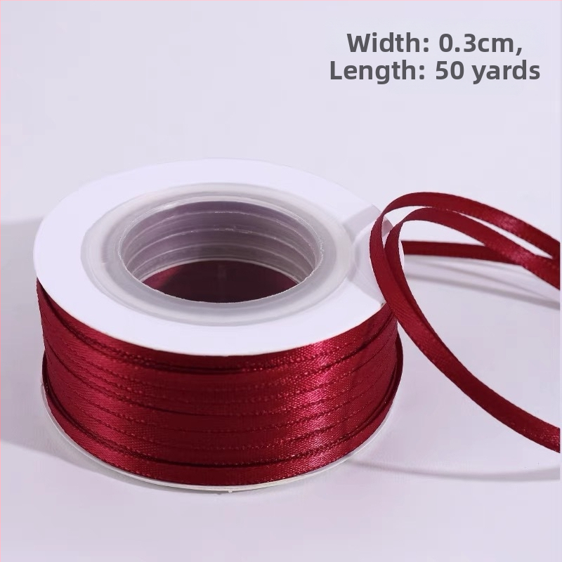 0,3 cm tenké stuhy, dekorácie na torty, balenie darov, saténové stuhy pre DIY pečenie