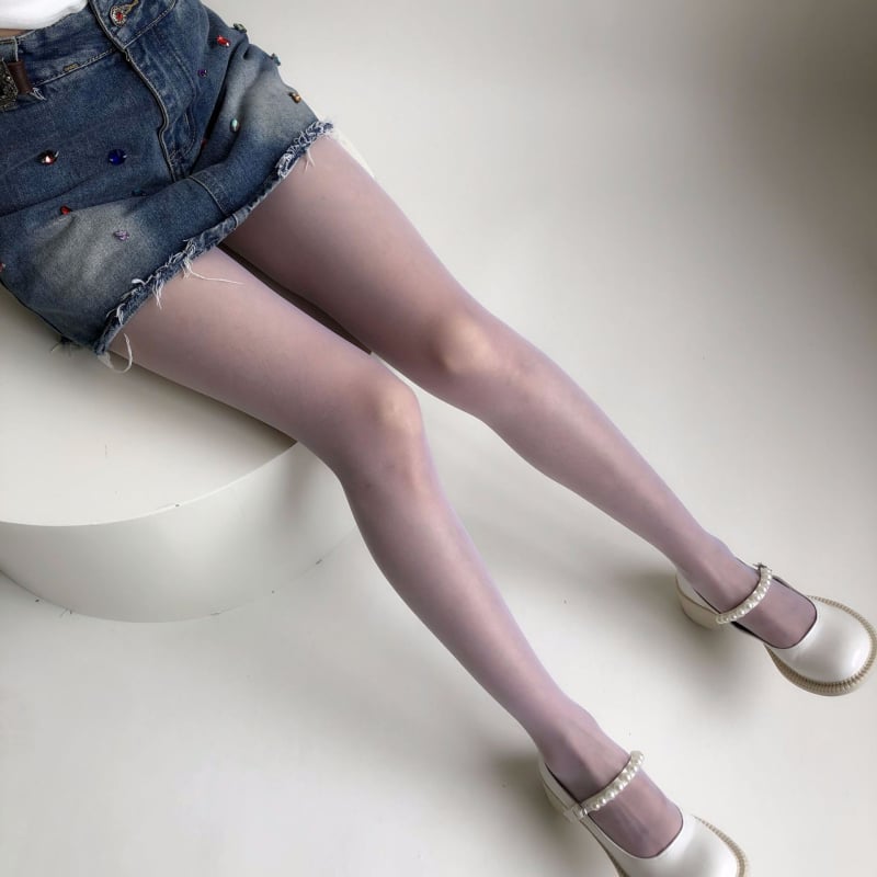 Izuzetno tanke Angora crvene najlonke, Candy serija, prozirne, seksi za žene