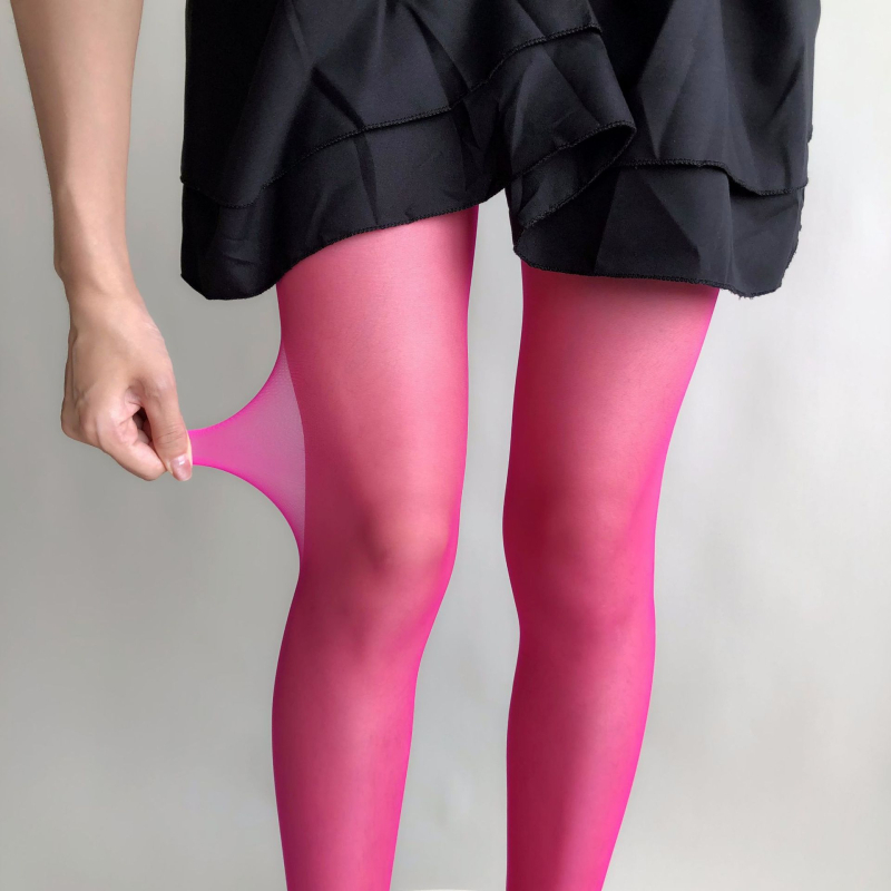 Izuzetno tanke Angora crvene najlonke, Candy serija, prozirne, seksi za žene