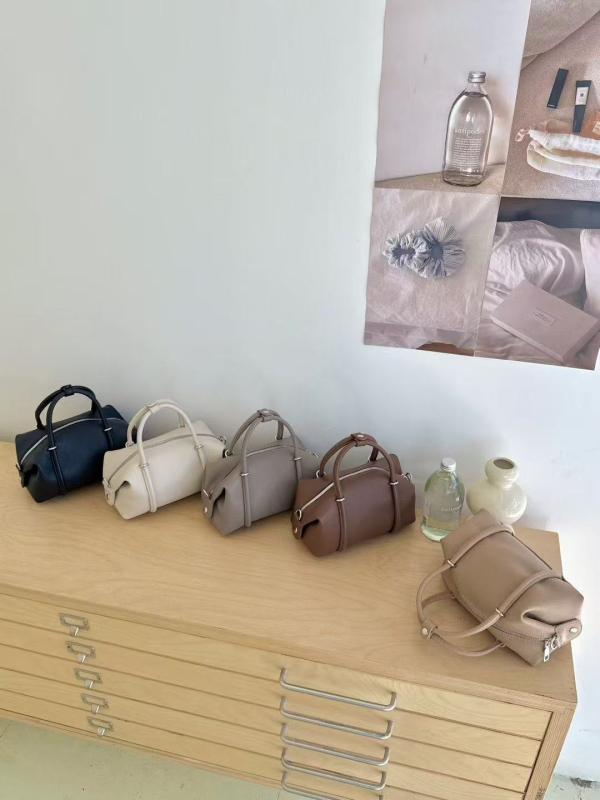 Ženska torba Boston u korejskom stilu od PU kože, mala, elegantna i moderna, za svakodnevnu upotrebu, nosiva preko ramena ili u ruci