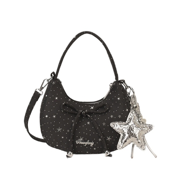 Ženska torbica s mašnicom, korejskog stila, mala torba za rame i crossbody torbica s dizajnom oblaka