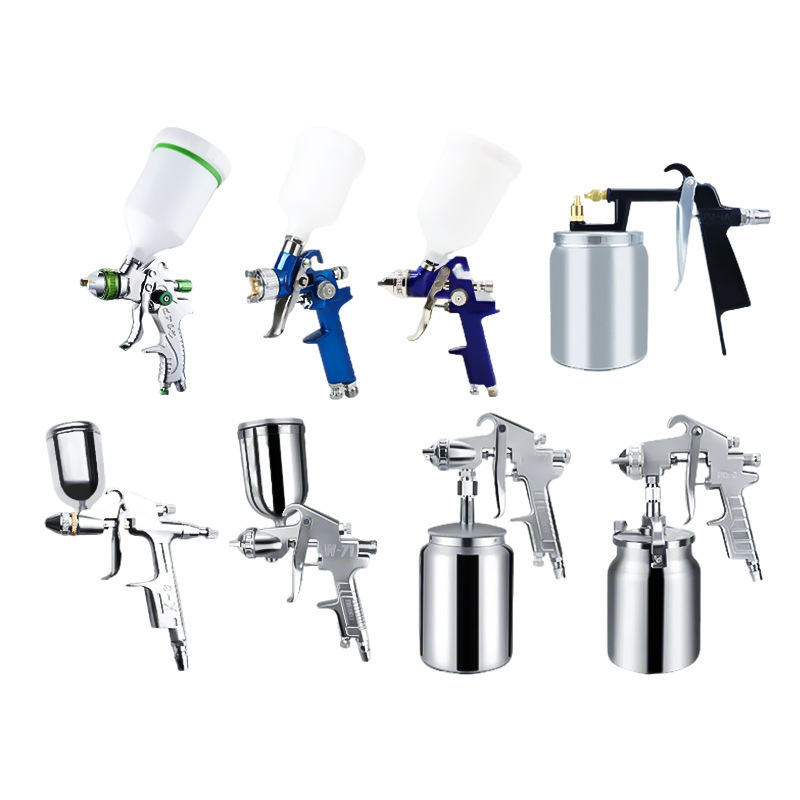 Pistol pneumatic pentru vopsea latex, pentru acoperiri de suprafețe la mașini și mobilier