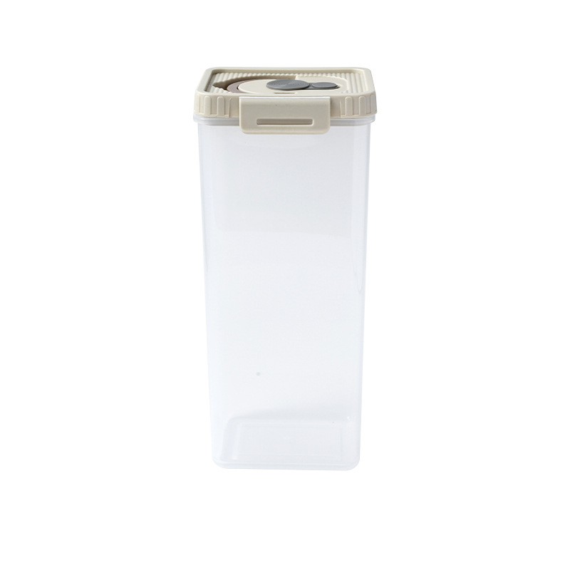 Cutie de depozitare pentru paste, cutie transparentă pătrată pentru bucătărie, sigilată