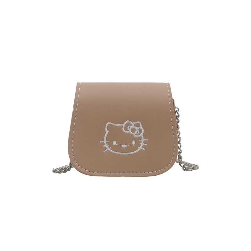 Ženska mini torbica s lančićem, PU koža u boji ruže, ljetni model, korejski stil, crossbody