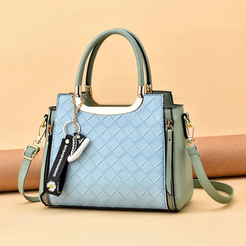 Ženska PU crossbody torba, velika kapaciteta, bucket stil, minimalistički dizajn, torba za rame