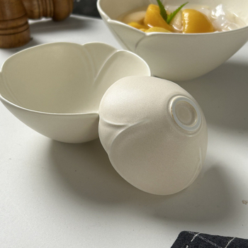 Vas ceramic în stil japonez, design retro, bol de înaltă calitate pentru desert, bol pentru fructe sau salată, vas multifuncțional pentru orez și farfurie pentru sos