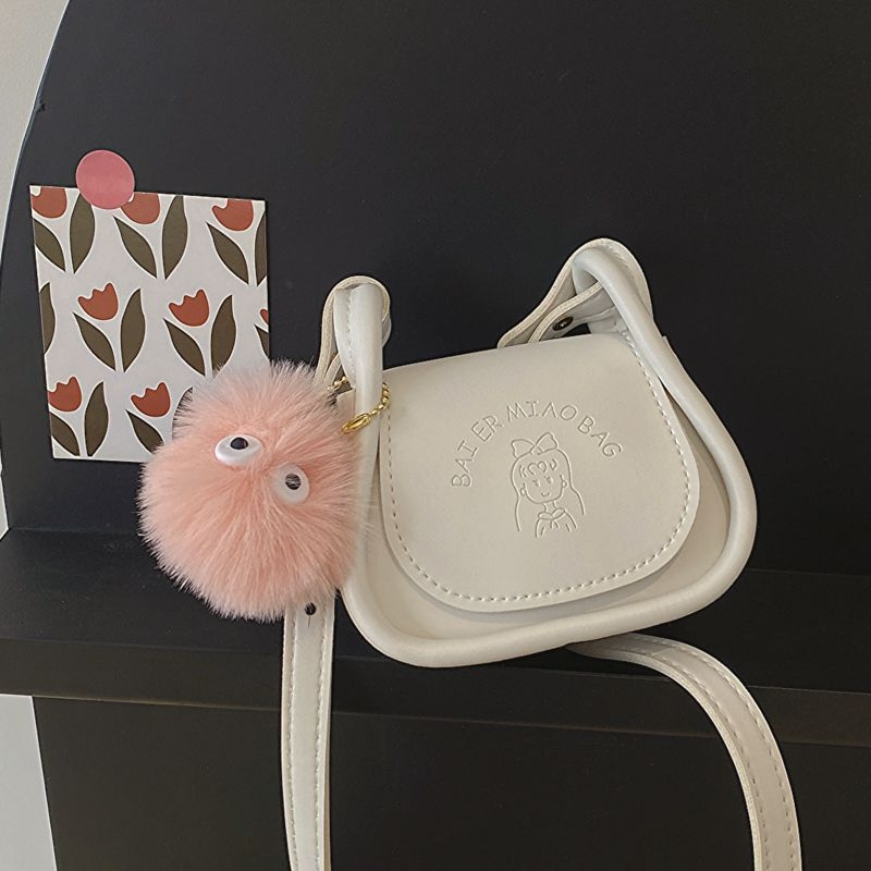 Mini ženska crossbody torba u obliku sedla, ljeto 2023, teksturiran dizajn