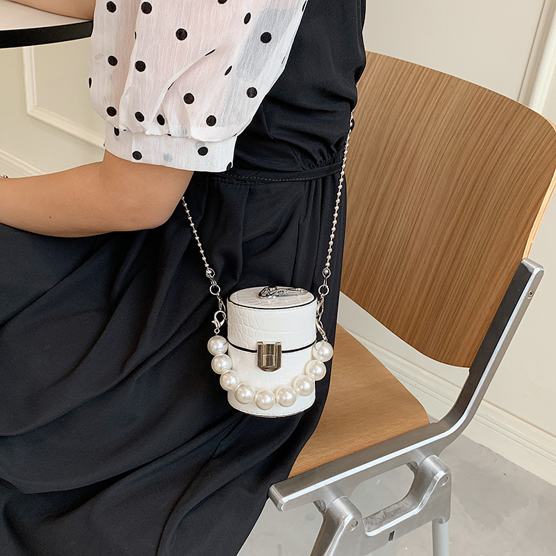 Mini ženska torbica s lancem, crossbody, ljeto 2021 moda, svestrana kompaktna torbica za ruž