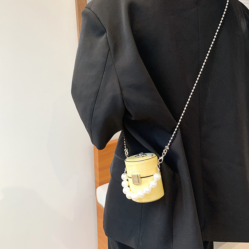 Mini ženska torbica s lancem, crossbody, ljeto 2021 moda, svestrana kompaktna torbica za ruž