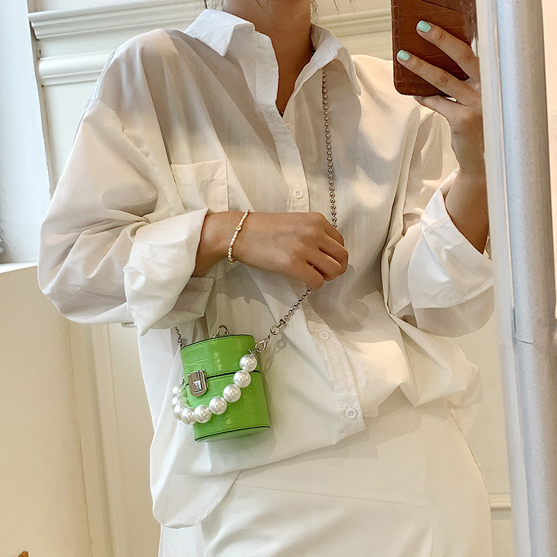 Mini ženska torbica s lancem, crossbody, ljeto 2021 moda, svestrana kompaktna torbica za ruž
