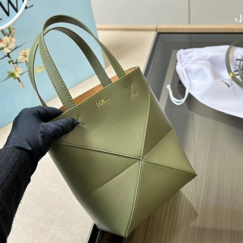PUZZLE deformirana sklopa geometrijska tote torba za žene, srednja veličina, velika kapaciteta, PVC, podstava od teleće kože