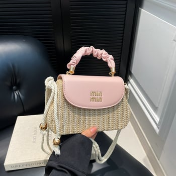 Ženska torba za rame i crossbody 2025 — nišni dizajn, svestrana i elegantna torba s pletenim uzorkom
