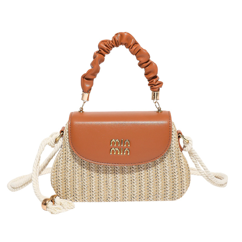 Ženska torba za rame i crossbody 2025 — nišni dizajn, svestrana i elegantna torba s pletenim uzorkom
