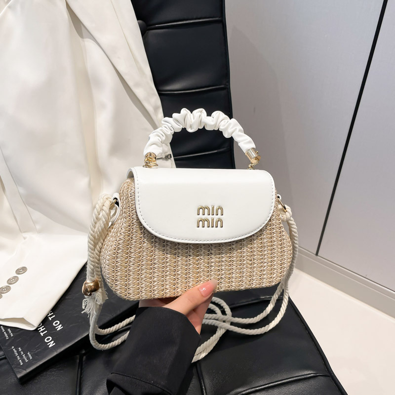 Ženska torba za rame i crossbody 2025 — nišni dizajn, svestrana i elegantna torba s pletenim uzorkom