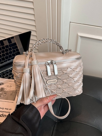 Nova luksuzna teksturna ženska torbica, mini torbica za ruž i crossbody torba za telefon, moderna mala torbica