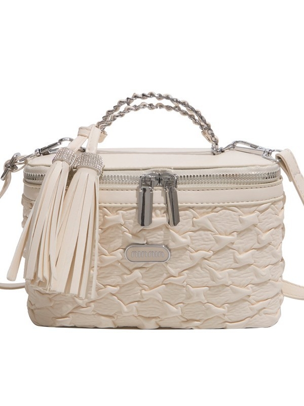 Nova luksuzna teksturna ženska torbica, mini torbica za ruž i crossbody torba za telefon, moderna mala torbica