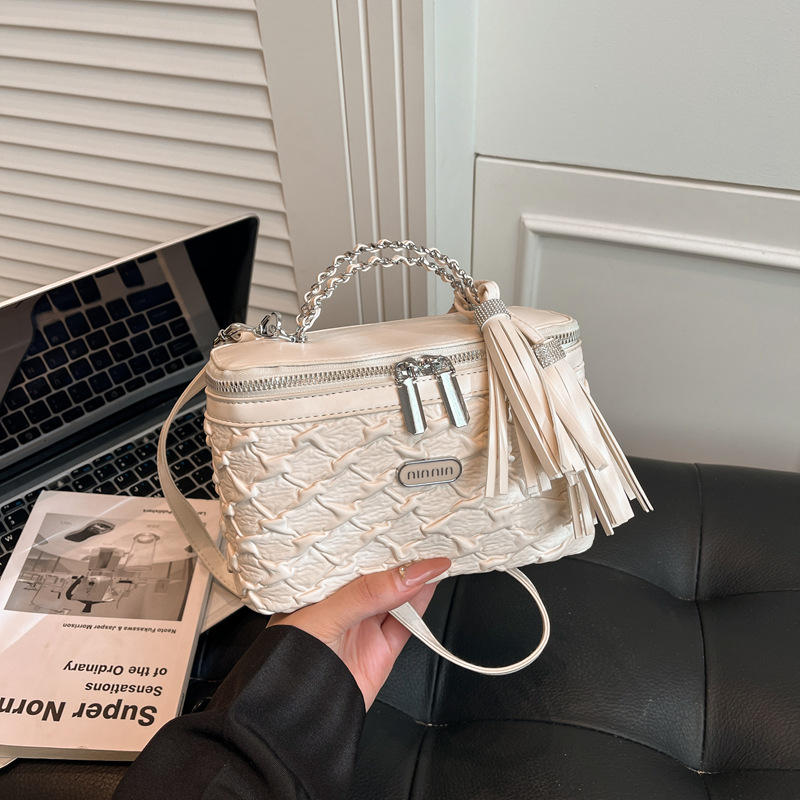Nova luksuzna teksturna ženska torbica, mini torbica za ruž i crossbody torba za telefon, moderna mala torbica