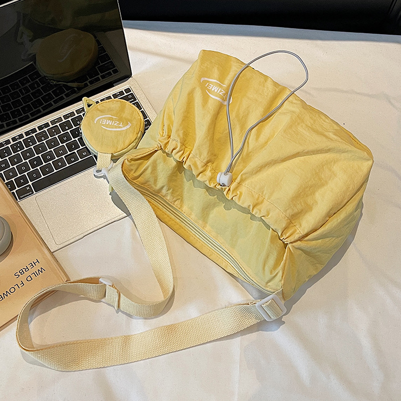 Najlon torba, ljeto 2025, trendovski korejski casual Tote, preko ramena i crossbody