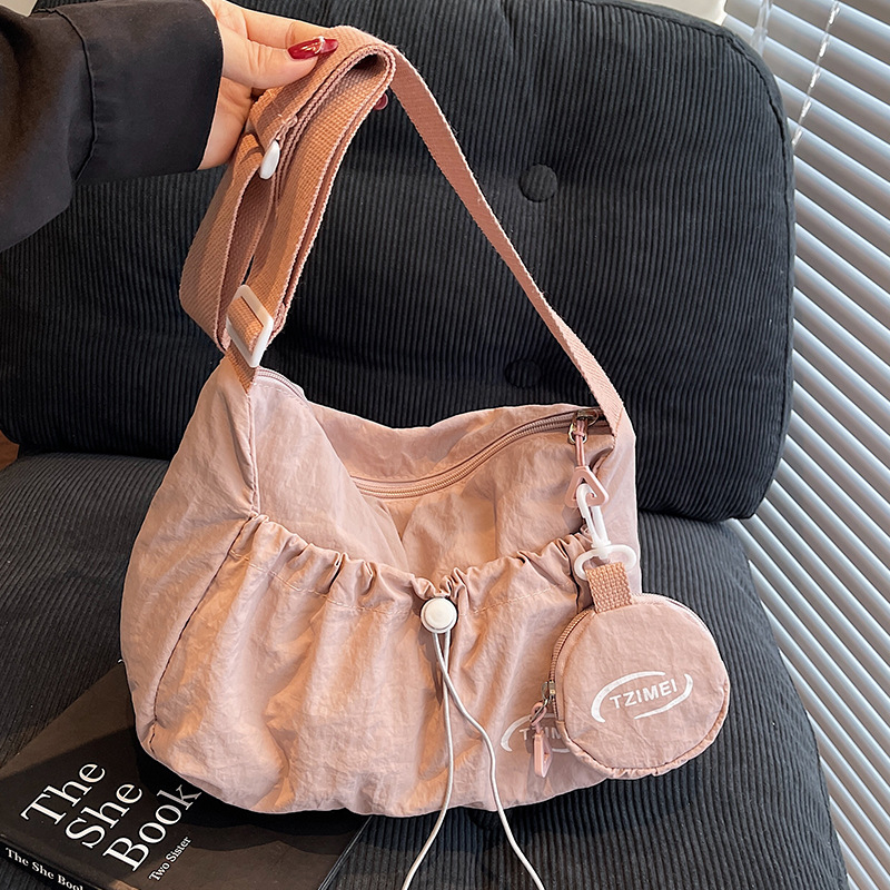 Najlon torba, ljeto 2025, trendovski korejski casual Tote, preko ramena i crossbody