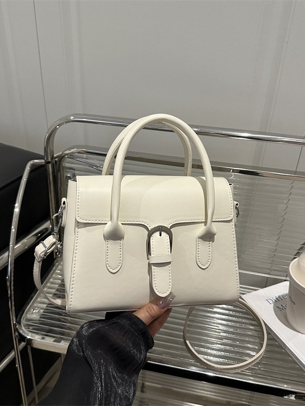Mini ženska crossbody torba – mala kvadratna PU torba, jesen 2025, visoki urbani stil s pretincom za ruž i slušalice