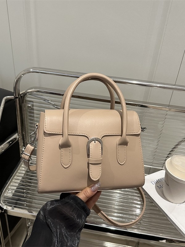 Mini ženska crossbody torba – mala kvadratna PU torba, jesen 2025, visoki urbani stil s pretincom za ruž i slušalice