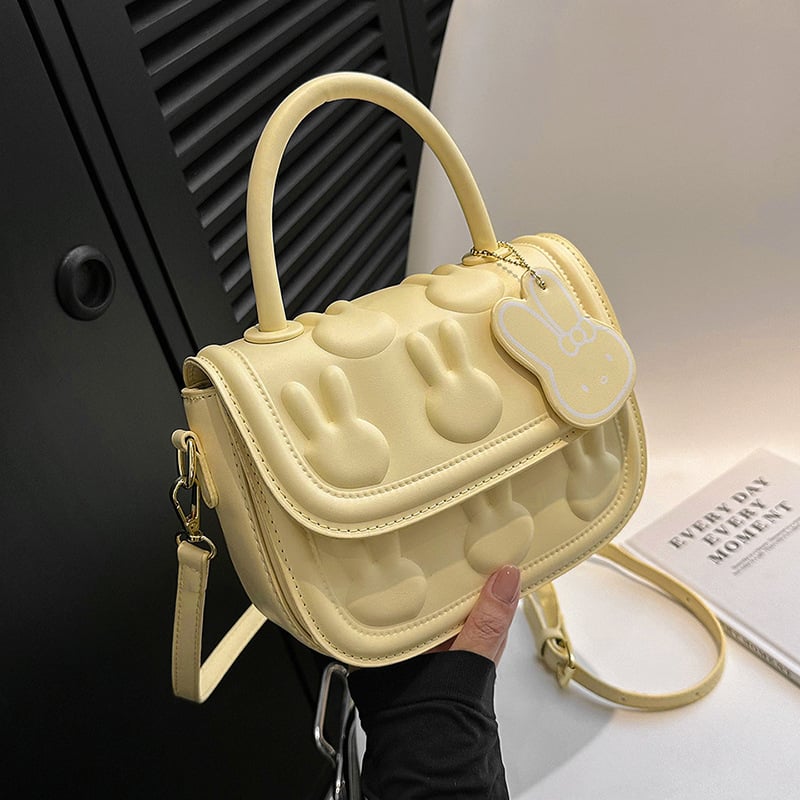 Ručno izrađena DIY torba od PU materijala, Saddle Bag stil, mala ovalna torba preko ramena, magnetsko zatvaranje, džep za telefon - poklon djevojci