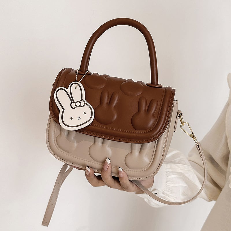 Ručno izrađena DIY torba od PU materijala, Saddle Bag stil, mala ovalna torba preko ramena, magnetsko zatvaranje, džep za telefon - poklon djevojci