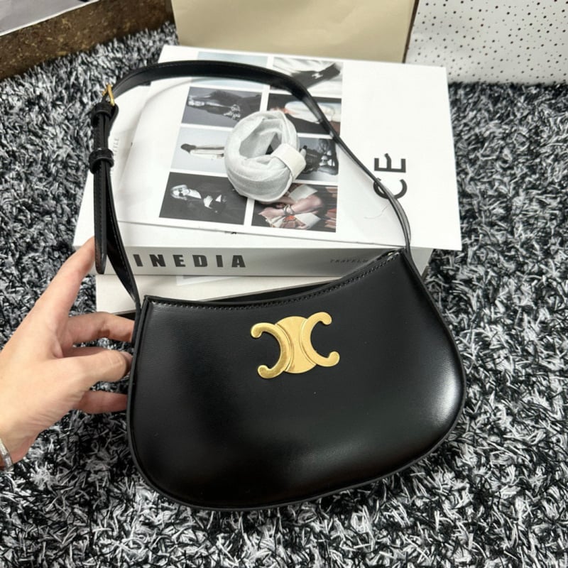 Arc de Triomphe inspirirana kožna box torba tipa sedlo, TILLY, za podlakticu i preko ramena ili crossbody