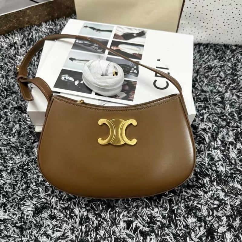 Arc de Triomphe inspirirana kožna box torba tipa sedlo, TILLY, za podlakticu i preko ramena ili crossbody