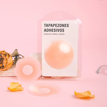 Minova silikonske naljepnice za bradavice, samoljepljive, nevidljive, okrugle, boja kože