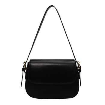 Prilagođena ženska torbica srednje veličine kvadratnog oblika, s teksturom visokog kvaliteta, jednobojna, elegantna i minimalistička, crossbody torba s jednim remenom