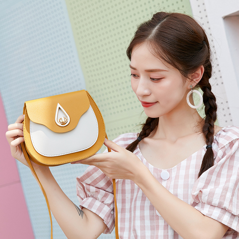 2025 trendovska sedla torbica s kovinskim zatvaračem, crossbody mini torbica za telefon i kartice
