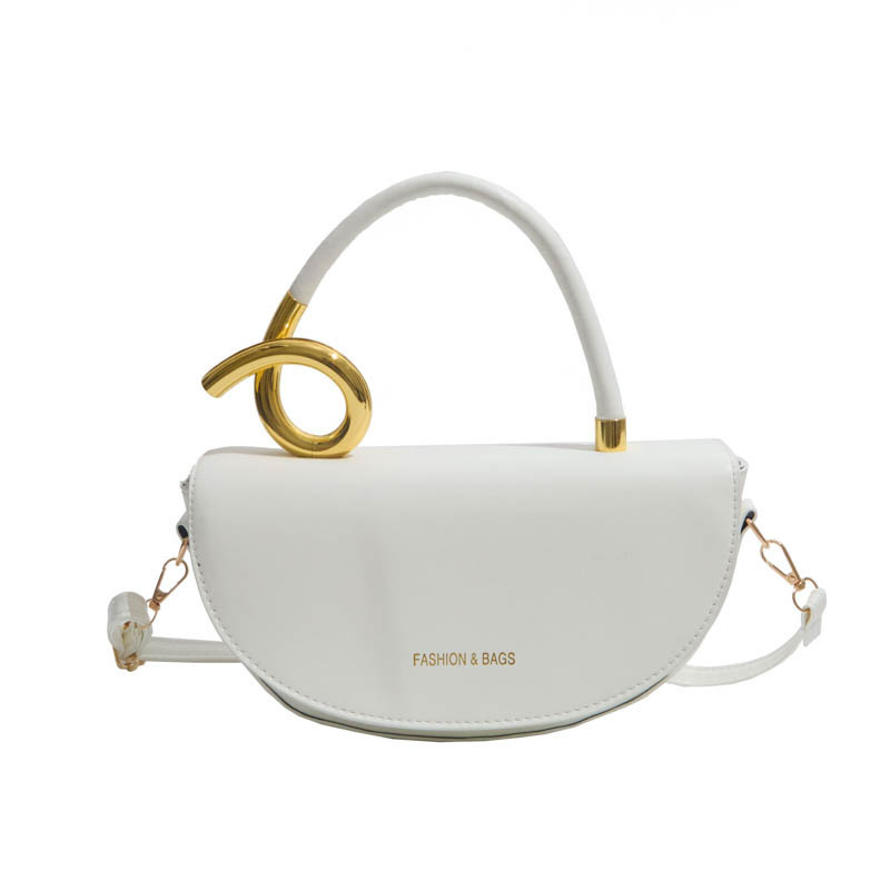 Ženska mini torbica u obliku sedla od sintetičke kože, crossbody/ramena, za svakodnevnu i poslovnu upotrebu