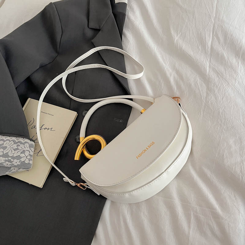 Ženska mini torbica u obliku sedla od sintetičke kože, crossbody/ramena, za svakodnevnu i poslovnu upotrebu