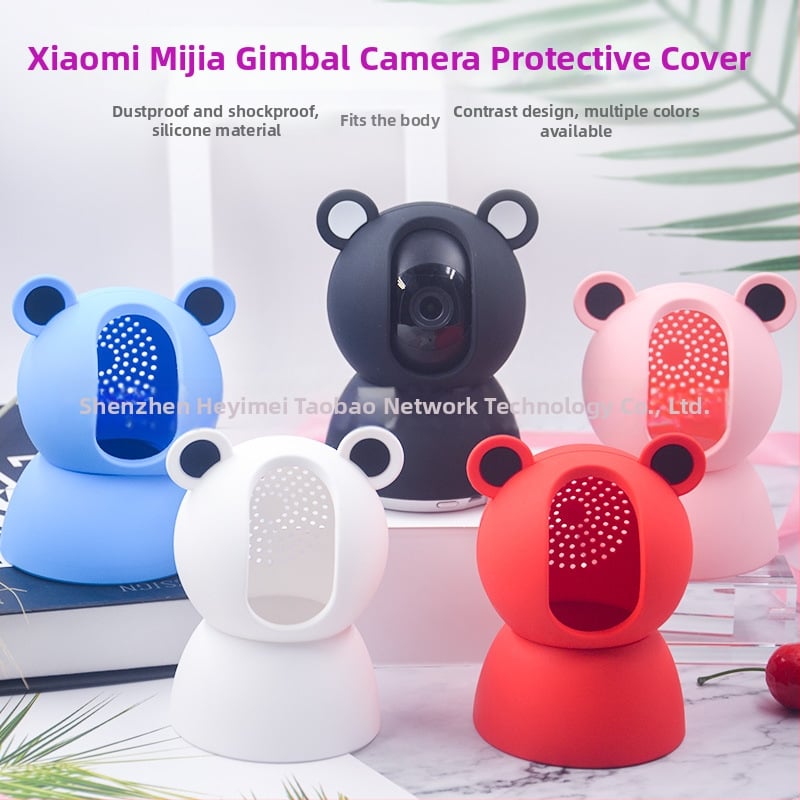 Silikónové ochranné puzdro pre Xiaomi Smart Camera 3 PTZ, 2K dohľadová kamera, druhá generácia