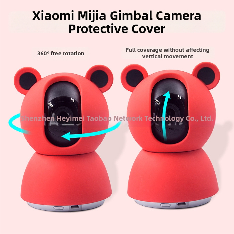 Silikónové ochranné puzdro pre Xiaomi Smart Camera 3 PTZ, 2K dohľadová kamera, druhá generácia
