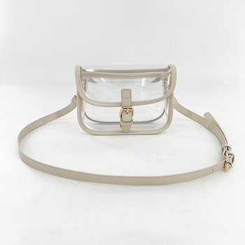 Nova ženska PVC prozirna torbica s leopardim uzorkom, mala crossbody torba