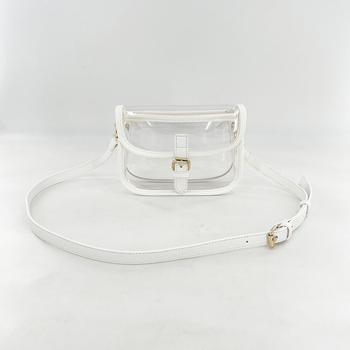 Nova ženska PVC prozirna torbica s leopardim uzorkom, mala crossbody torba