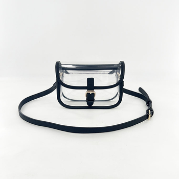 Nova ženska PVC prozirna torbica s leopardim uzorkom, mala crossbody torba